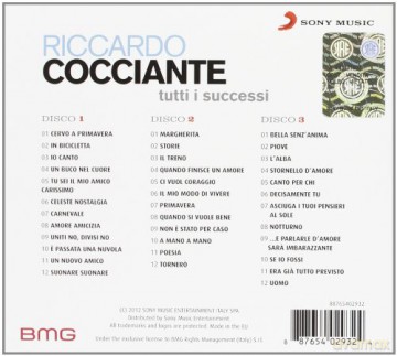 Cocciante Riccardo: Tutti I Successi [3CD]
