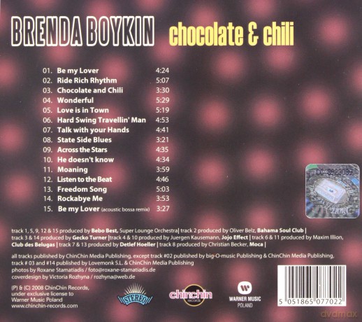 Brenda Boykin: Chocolate Chilli [CD]