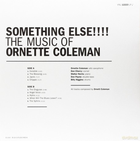 Coleman Ornette: Something Else - The Music Of Ornette Coleman [Winyl]