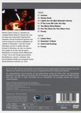 Collins Albert: Live At Montreux 1992 [DVD]