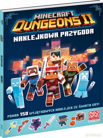 Dunegons II. Naklejkowa przygoda. Minecraft - Opracowanie zbiorowe [KSIĄŻKA]