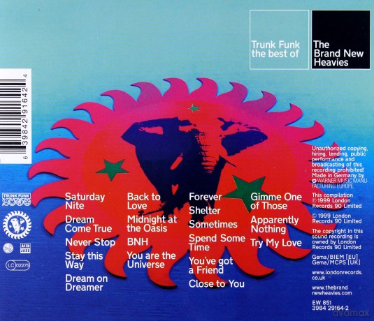 The Brand New Heavies: Trunk Funk. The Best Of [CD]