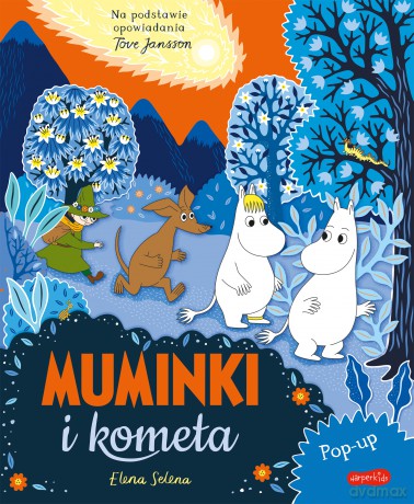Muminki i kometa. Pop-up. Muminki - Tove Jansson [KSIĄŻKA]