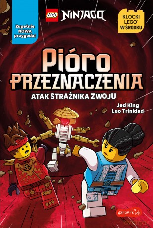 Pióro przeznaczenia. Atak Strażnika Zwoju. Książki LEGO - Jed King [KSIĄŻKA]