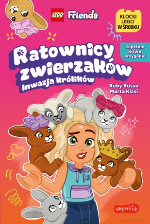 Ratownicy zwierzaków. Inwazja królików. Książki LEGO - Ruby Russo [KSIĄŻKA]