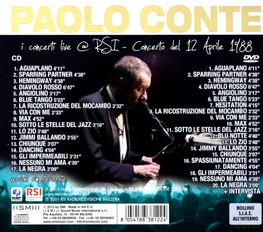 Conte Paolo: In Concerto [2CD]