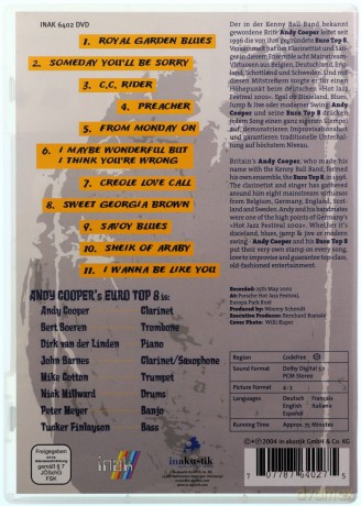 Cooper Andy Euro Top 8: Live At Europapark Rust 2002 [DVD]