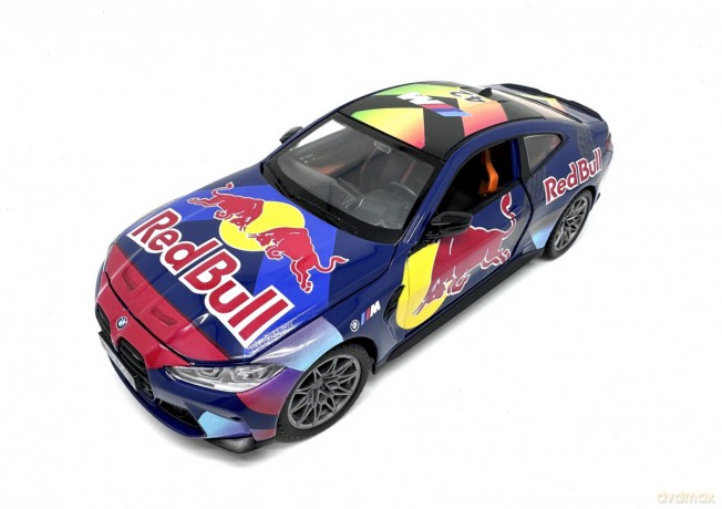 Auto msz 1/24 bmw m4 red bull światło dźwięk
