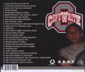 Copywrite: Cruise Control - Mixtape vol. 1 [CD]
