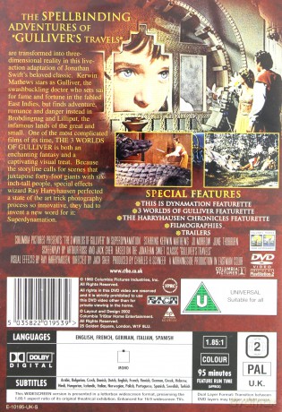 Trzy światy Guliwera [DVD]
