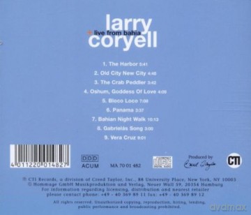 Coryell Larry: Live From Bahia [CD]