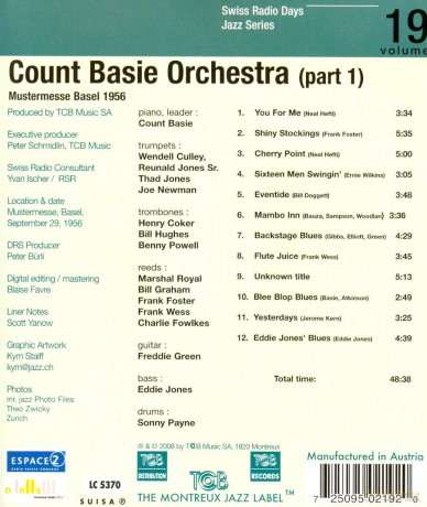 Count Basie Orchestra: Radio Days vol. 19 [CD]