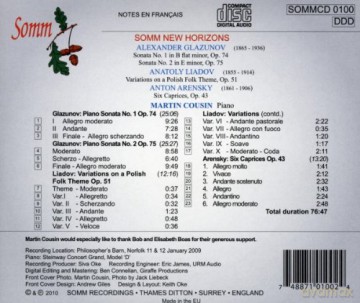 Cousin: Sonatas No 1 And 2-Variations On A Polis [CD]