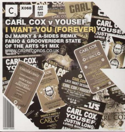 Cox Carl Vs Yousef: I Want You Forever [Winyl]