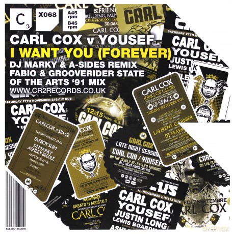 Cox Carl Vs Yousef: I Want You Forever [Winyl]