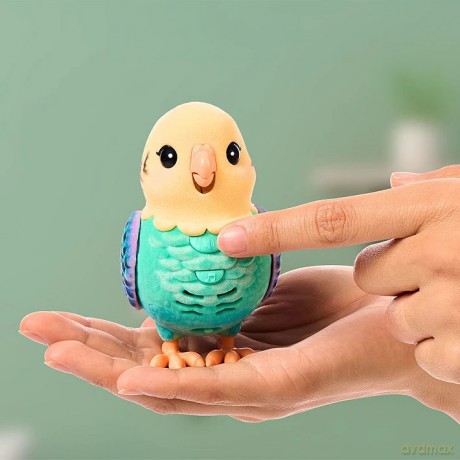 Figurka interaktywna little live pets - mój prawdziwy ptaszek błękitno-żółty [FIGURKA]