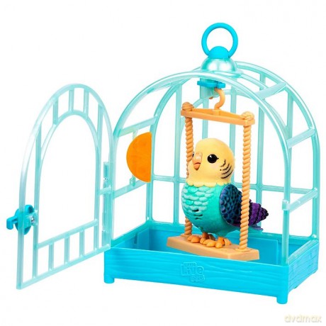 Figurka interaktywna little live pets - mój prawdziwy ptaszek błękitno-żółty [FIGURKA]