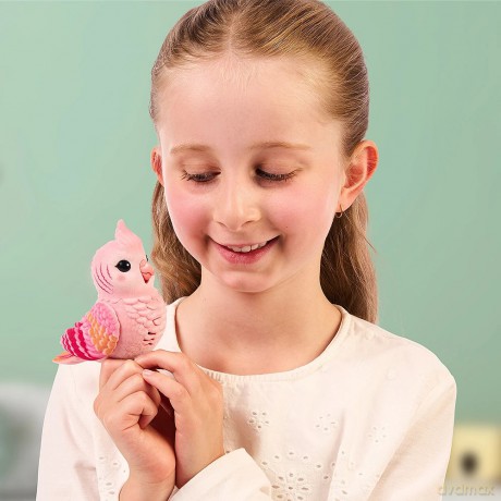 Figurka interaktywna little live pets - mój prawdziwy ptaszek różowy [FIGURKA]