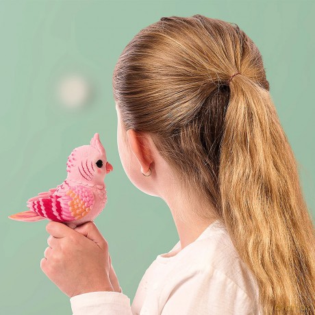 Figurka interaktywna little live pets - mój prawdziwy ptaszek różowy [FIGURKA]