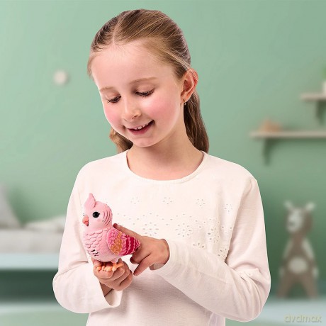 Figurka interaktywna little live pets - mój prawdziwy ptaszek różowy [FIGURKA]