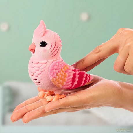 Figurka interaktywna little live pets - mój prawdziwy ptaszek różowy [FIGURKA]