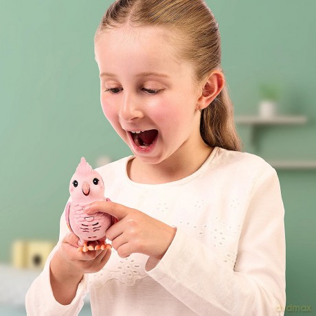 Figurka interaktywna little live pets - mój prawdziwy ptaszek różowy [FIGURKA]