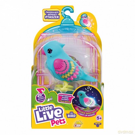 Figurka interaktywna little live pets - ptaszek niebieski [FIGURKA]