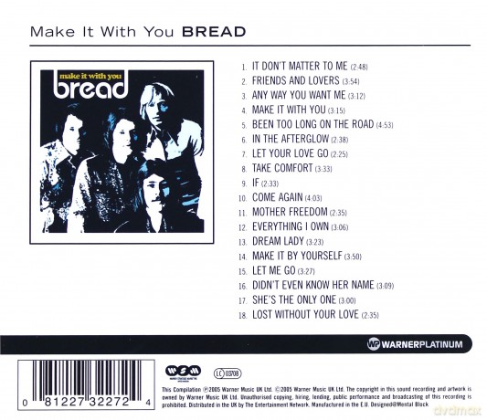 Bread: Make It With You. The Platinum Collection [CD]