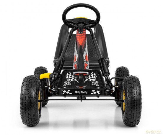 Gokart na pedały thor czarny