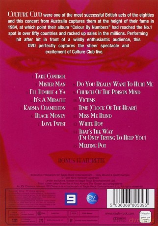 Culture Club: Live In Sydney - 1984 [DVD]
