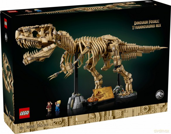 Klocki jurassic world 76968 szkielety dinozaurów: tyranozaur