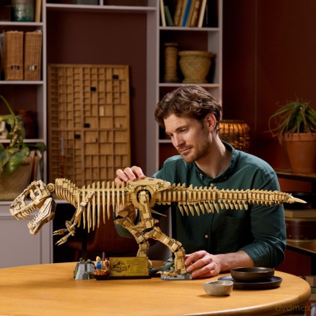 Klocki jurassic world 76968 szkielety dinozaurów: tyranozaur