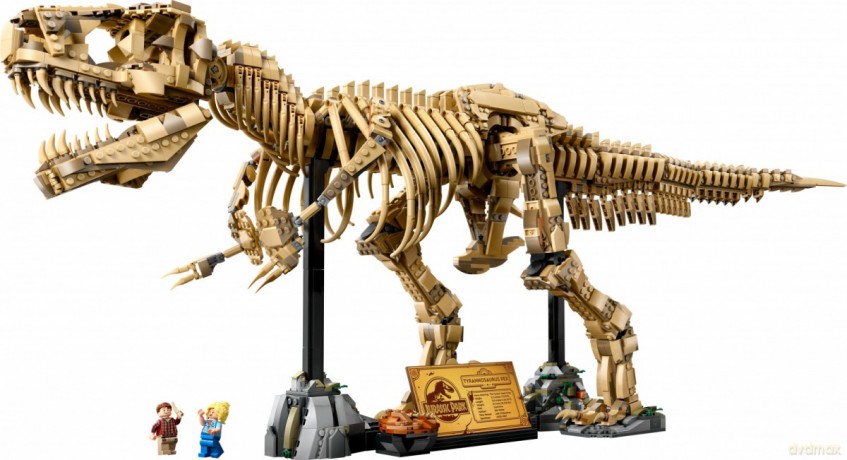 Klocki jurassic world 76968 szkielety dinozaurów: tyranozaur