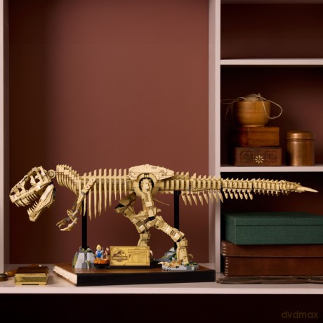 Klocki jurassic world 76968 szkielety dinozaurów: tyranozaur