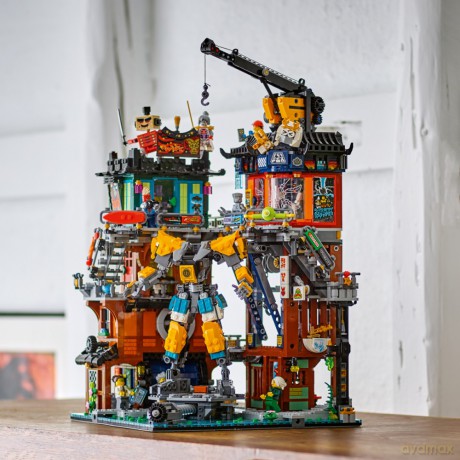 Klocki ninjago 71837 warsztaty w mieście ninjago