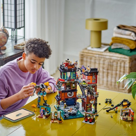 Klocki ninjago 71837 warsztaty w mieście ninjago