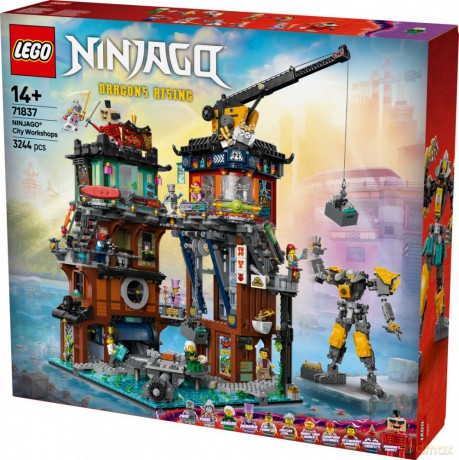Klocki ninjago 71837 warsztaty w mieście ninjago