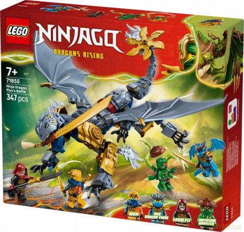 Klocki ninjago 71855 bitwa smoka riyu