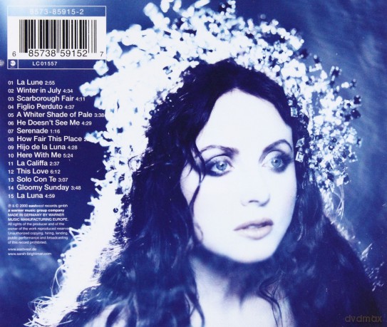 Sarah Brightman: La Luna (New Version) [CD]