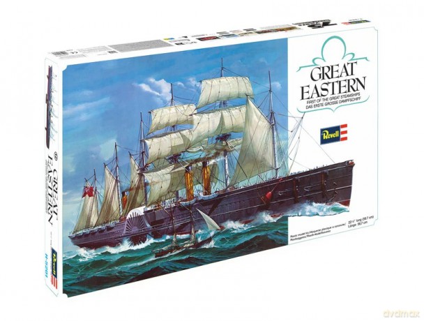Model plastikowy statek great eastern 75 lat