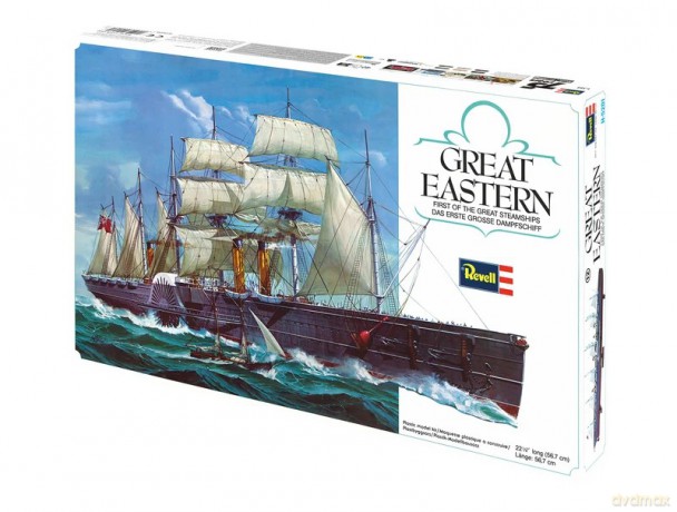Model plastikowy statek great eastern 75 lat