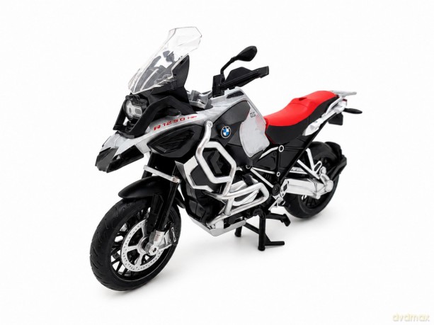 Motocykl msz 1/12 bmw r125gs adventure srebrny