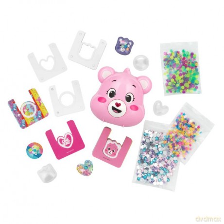 Naklejkomat 3d care bears różowy miś