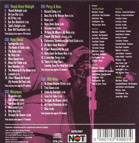 Davis Miles: Five Miles [5CD]