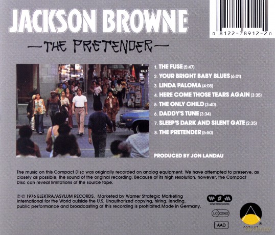 Jackson Browne: The Pretender [CD]