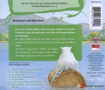 De Beer Hans: Kleiner Eisbaer - Abenteuer Auf Dem Meer [CD]