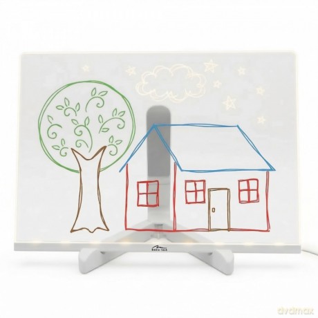 Podświetlana tablica led do rysowania 30x20cm mt4304