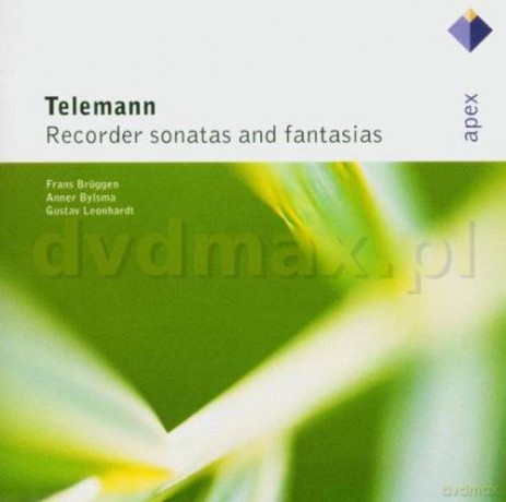 Bruggen/ Bylsma/ Leonhardt: Telemann: Sonatas and Fantasias [CD]