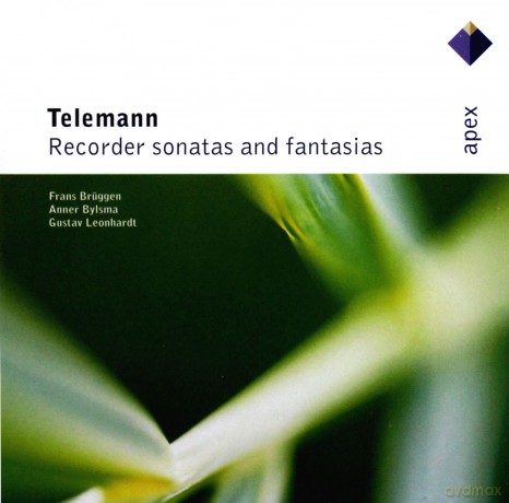 Bruggen/ Bylsma/ Leonhardt: Telemann: Sonatas and Fantasias [CD]