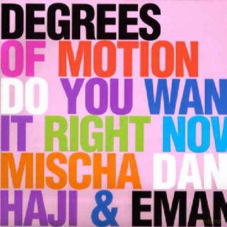 Degrees Of Motion: Do You Want It Right Now [Winyl]